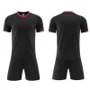 Customized Football Uniform Suit for Children, Men and Women, Breathable, Quick-Drying Short-Sleeved Football Jersey, Student Training Game Team Uniform with Printing