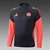 Joyfball 2025/2026 Bayern Munich Half-Pull Training Suit Dark Grey Football Shirt 1:1 Thai Quality