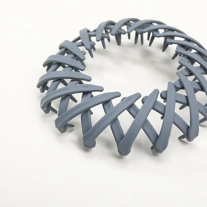 Lazy Bird's Nest Plate Hairpin