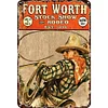 Fort Worth - Vintage Metal Signs - 20*30cm/30*40cm - Western