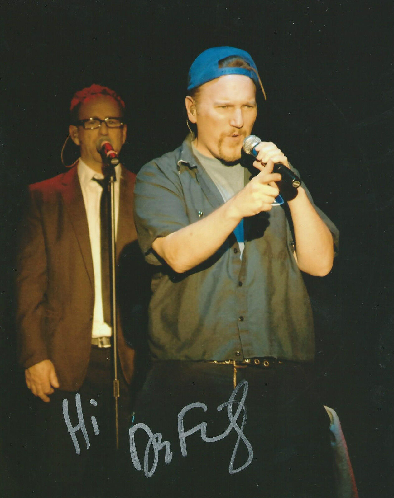 **GFA The Dan Band-Old School *DAN FINNERTY* Signed 8x10 Photo Poster painting AD1 COA**