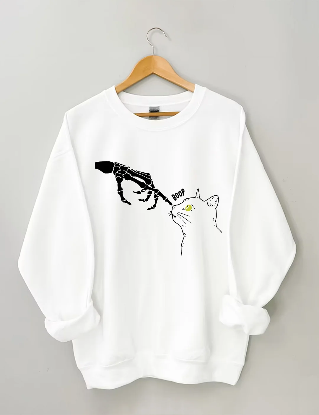 Skeleton Cat Sweatshirt