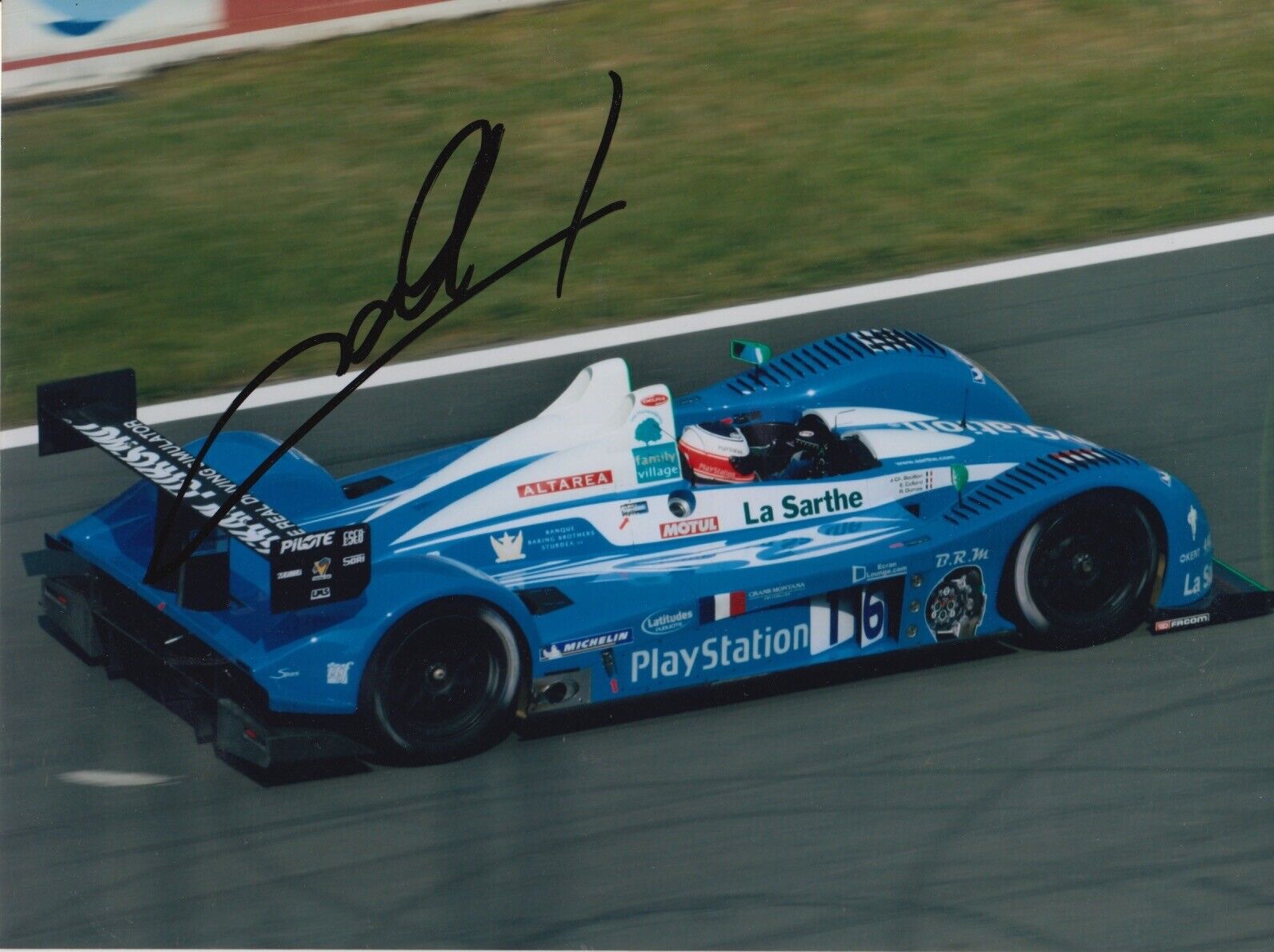 Emmanuel Collard Hand Signed 8x6 Photo Poster painting - Le Mans Autograph 2.