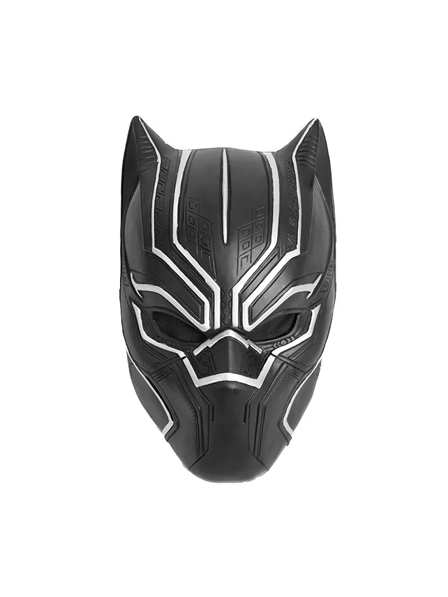 Black Panther Helmet Captain America 3 Cosplay Mask Prop