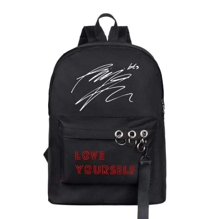방탄소년단 World Tour Member Signature Backpack