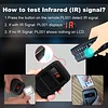 WOYO PL001 Remote Control Tester Tools Car IR Infrared (Frequency Range 10-1000MHZ) Auto Key Fob Frequency Tester Car Key Frequency Tester/ 315MHz 433MHz 868MHz/Car Auto Automobile Vehicle Automotive Smart Key Smart Card Key Proximity Key