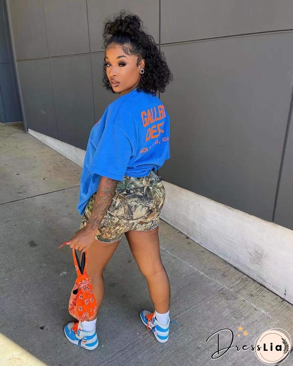 Street Loose Short Sleeve O Neck Pullover T-shirt