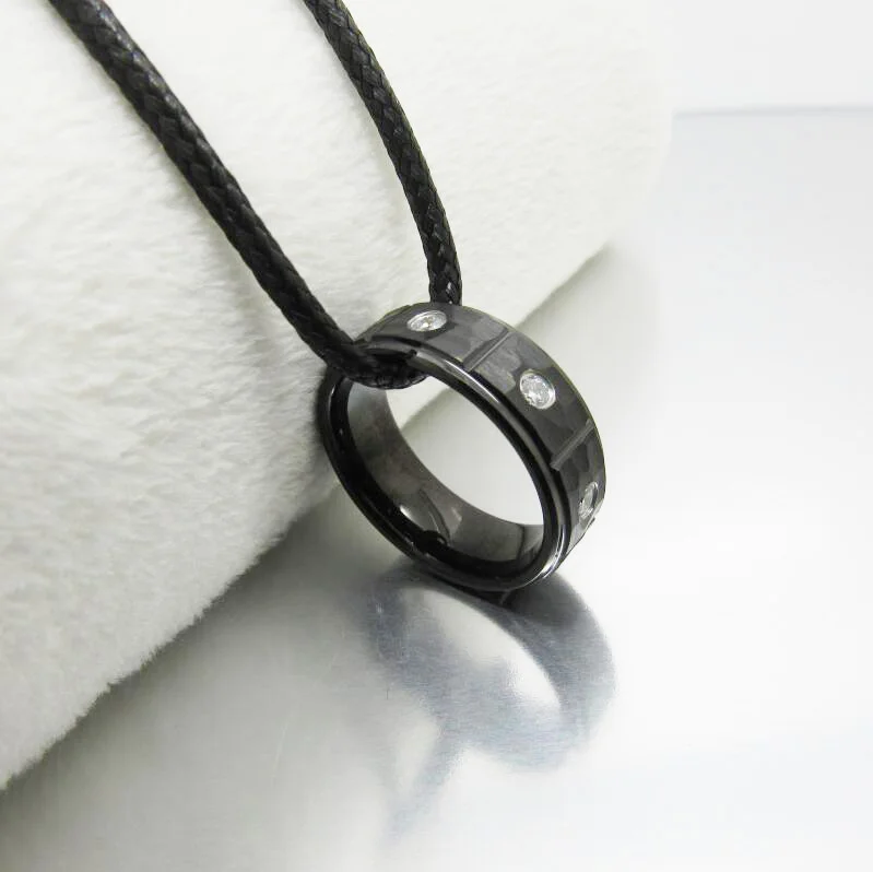 8MM Black Tungsten Carbide Rings With Open-Step Hammered Pattern Eight-Slot Vacuum Electric Womens And Mens 