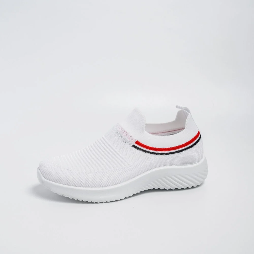 women's summer sneakers  Slip On Flat Shoes white  Loafers  women's tennis shoes Sock Sneakers shoes 2021Women Casual Shoes