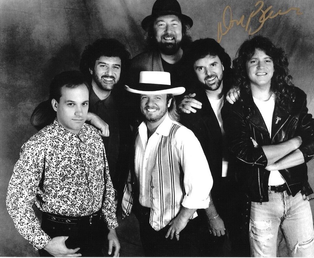 * DON BARNES * signed 8x10 Photo Poster painting * 38 SPECIAL * PROOF * 7