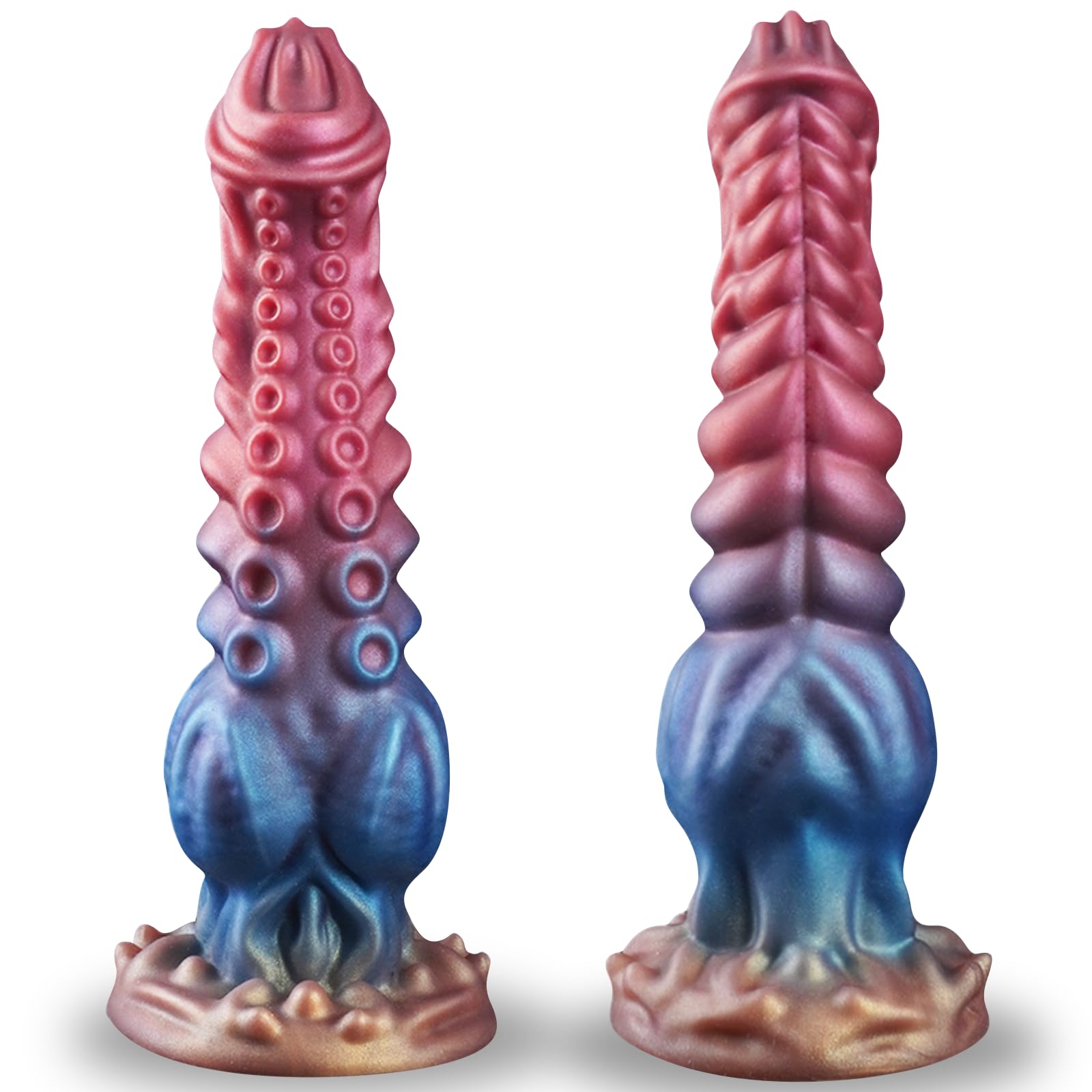 Kraken - 9.7in Huge Fantasy Monster Tentacle Big Dildo for Sensual Exploration By Rose Toy