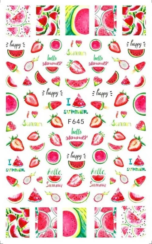 1PC Sexy Lady Shaped 3D Nail Stickers Character Face Image Leaves Flower Decals Slider Black White DIY Nail Art Decorarion-Nail Inspo