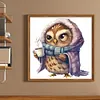 Owl - 18CT Stamped Cross Stitch 20*20cm/7.87*7.87in tapestrymarket