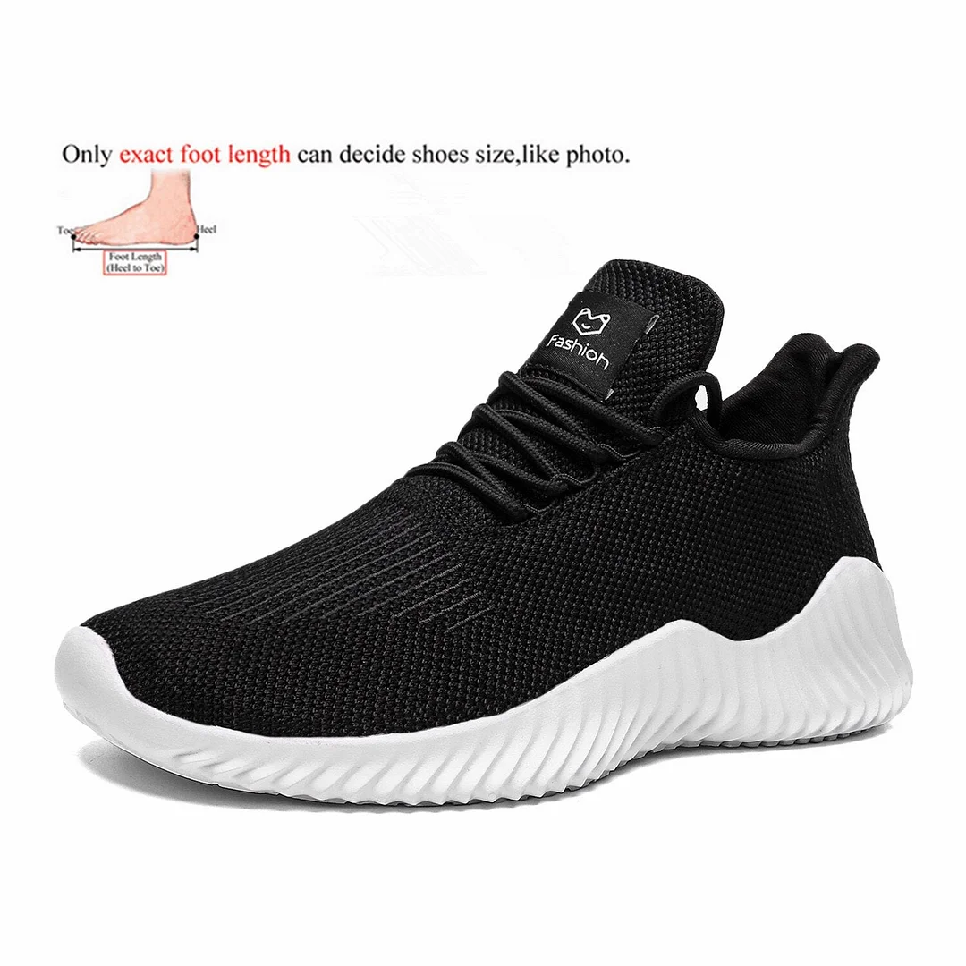 Fashion Casual Shoes Men Breathable Walking Shoes Lightweight Sneakers Black Footwear Men Lace Up Running Shoes Men Big Size 47