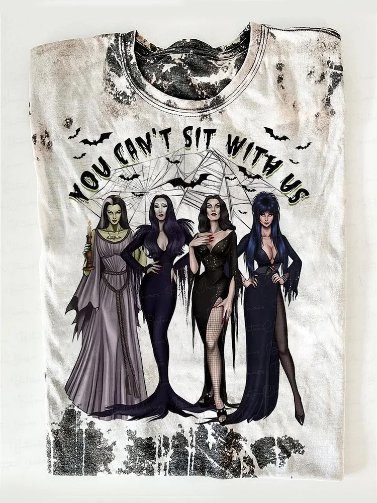 You Can't Sit With Us Halloween T-shirt