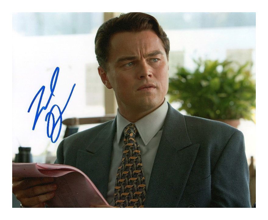 LEONARDO DICAPRIO AUTOGRAPHED SIGNED A4 PP POSTER Photo Poster painting PRINT 4