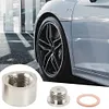 1pcs-M18x1.5 O2 Sensor Adapter Stainless Steel Nut Bung O2 Sensor Bung (Convex)