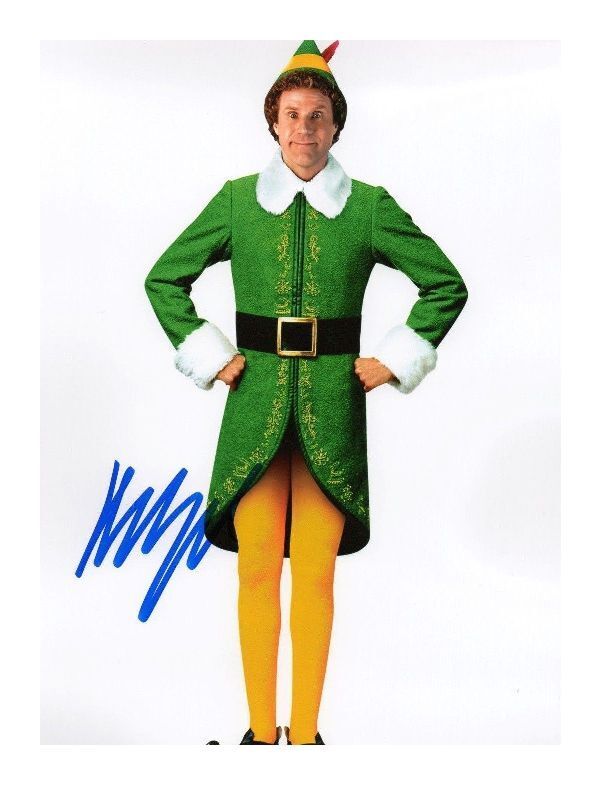 WILL FERRELL - ELF AUTOGRAPHED SIGNED A4 PP POSTER Photo Poster painting PRINT