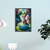 Diamond Painting-DIY Full Round Drill Wings Cat(40x60cm)