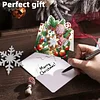 8PCS DIY Diamond Art Greeting Cards Congratulations Cards & Gifts (Christmas)