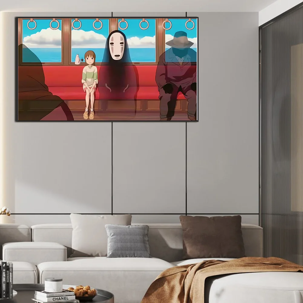 Diamond Painting - Full Round Drill - Spirited Away(Canvas|70*40cm)