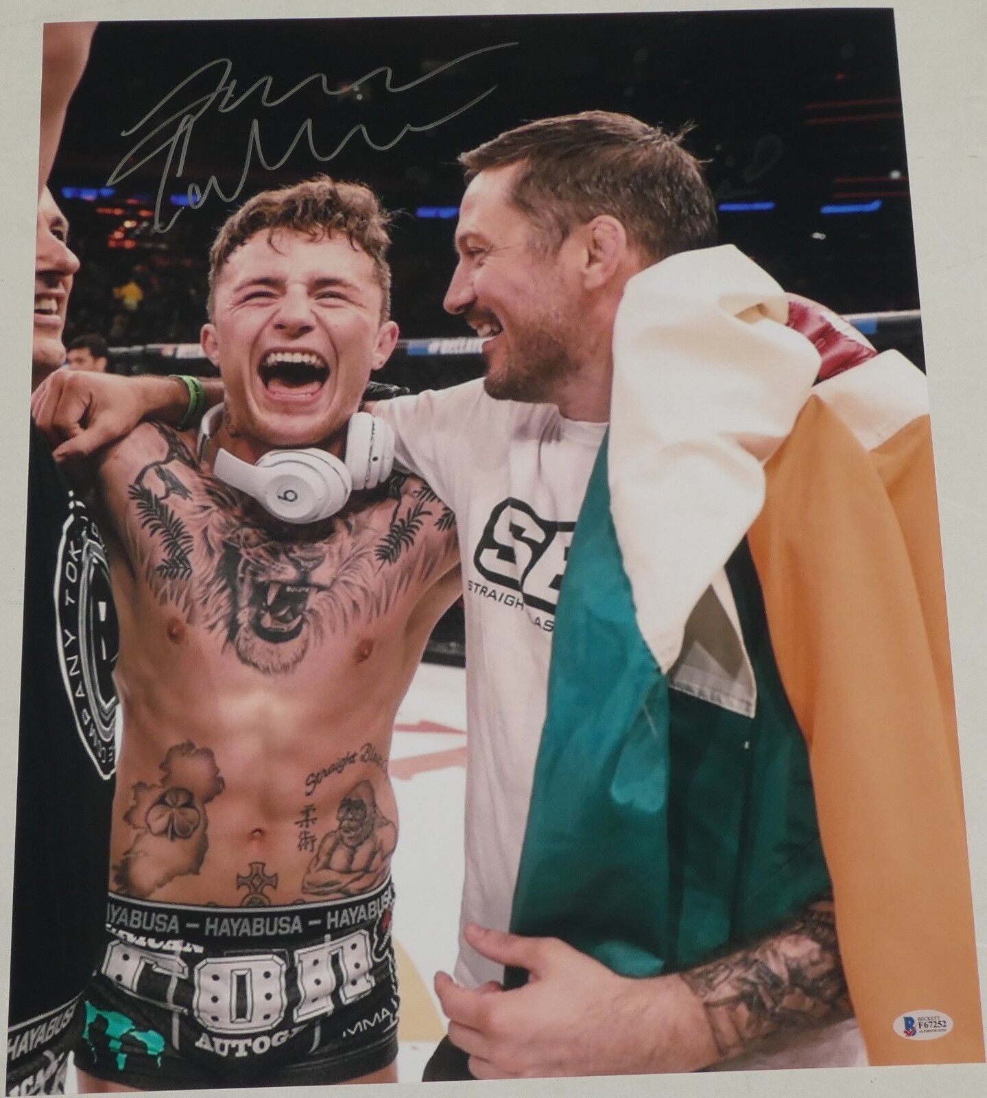 James Gallagher Signed 16x20 Photo Poster painting BAS Beckett COA Bellator MMA Picture Auto'd 0