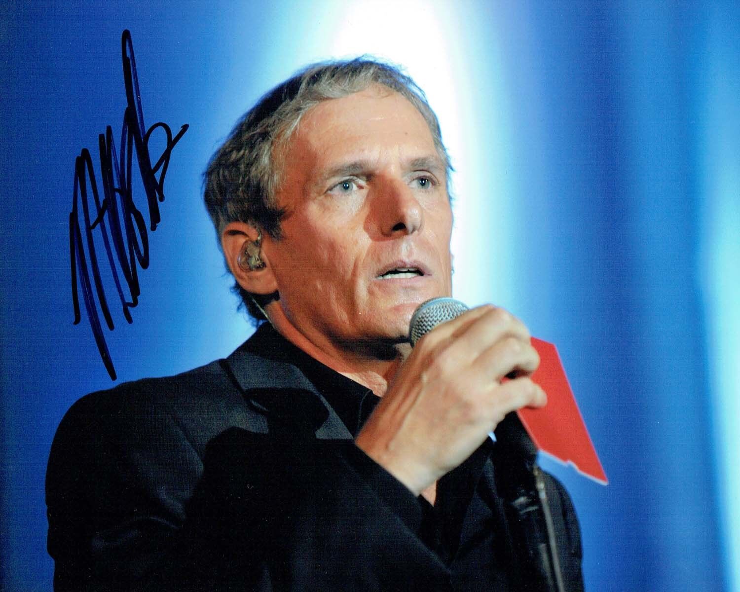 Michael BOLTON SIGNED Autograph 10x8 Photo Poster painting B AFTAL COA USA Singer Songwriter