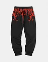 Blood Red Coil Devil Casual Sweatpants by Inlyline