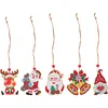 Diamond Painting Double-sided Christmas Pendant Xmas Trees
