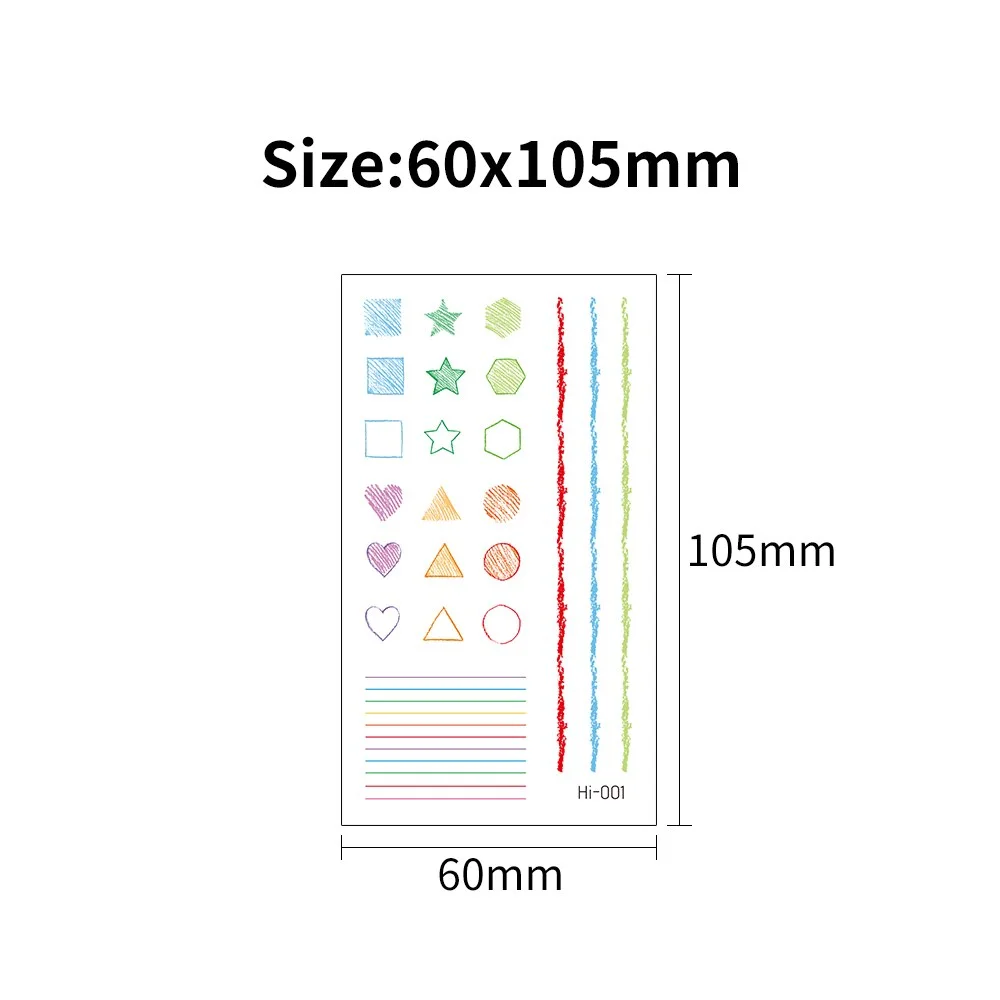 Sdrawing Luminous Tattoo Hand Finger Starry Star Universe for Kids Fake Tattoo Glowing In Dark Waterproof Temporary Tattoo Stickers