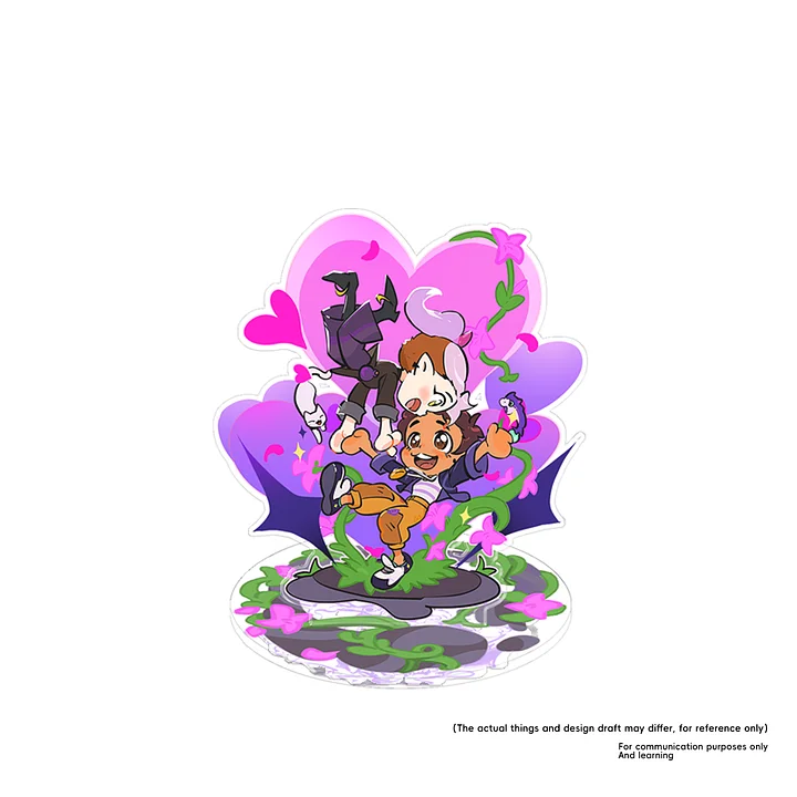 [Fanart]Hug-Clear Acrylic Stamp