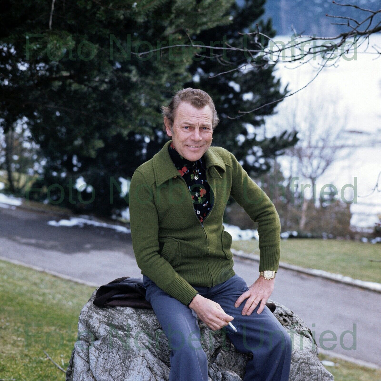 Bert Kaempfert - Photo Poster painting 13 X 13 CM (Picture 67