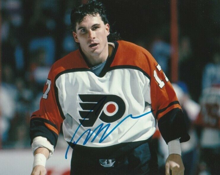 VINTAGE CRAIG BERUBE SIGNED PHILADELPHIA FLYERS 8x10 Photo Poster painting Autograph EXACT PROOF