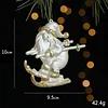 Christmas's Tree Fairy Elk Hanging Decor Ball