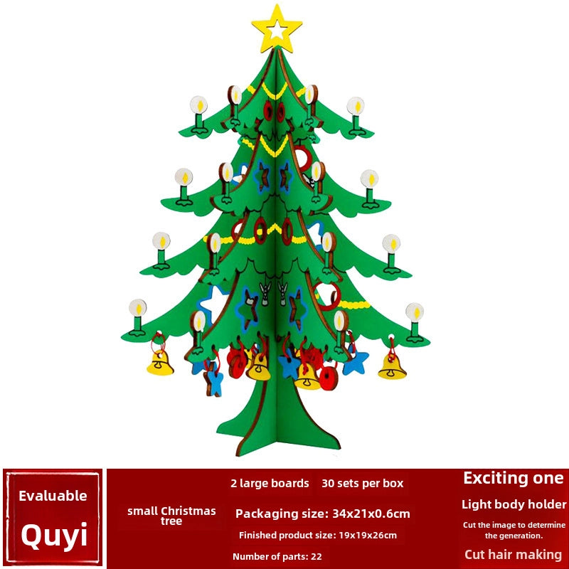 Stall Supply Children’s Wooden 3D Puzzle Adult Puzzle Christmas Building Handmade Educational Model Toy