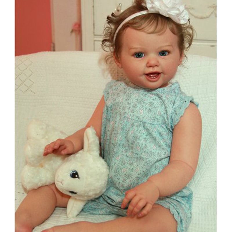 Silcone Baby Girl Reborn Baby Rebon Cute Reborn cloth Body Doll
