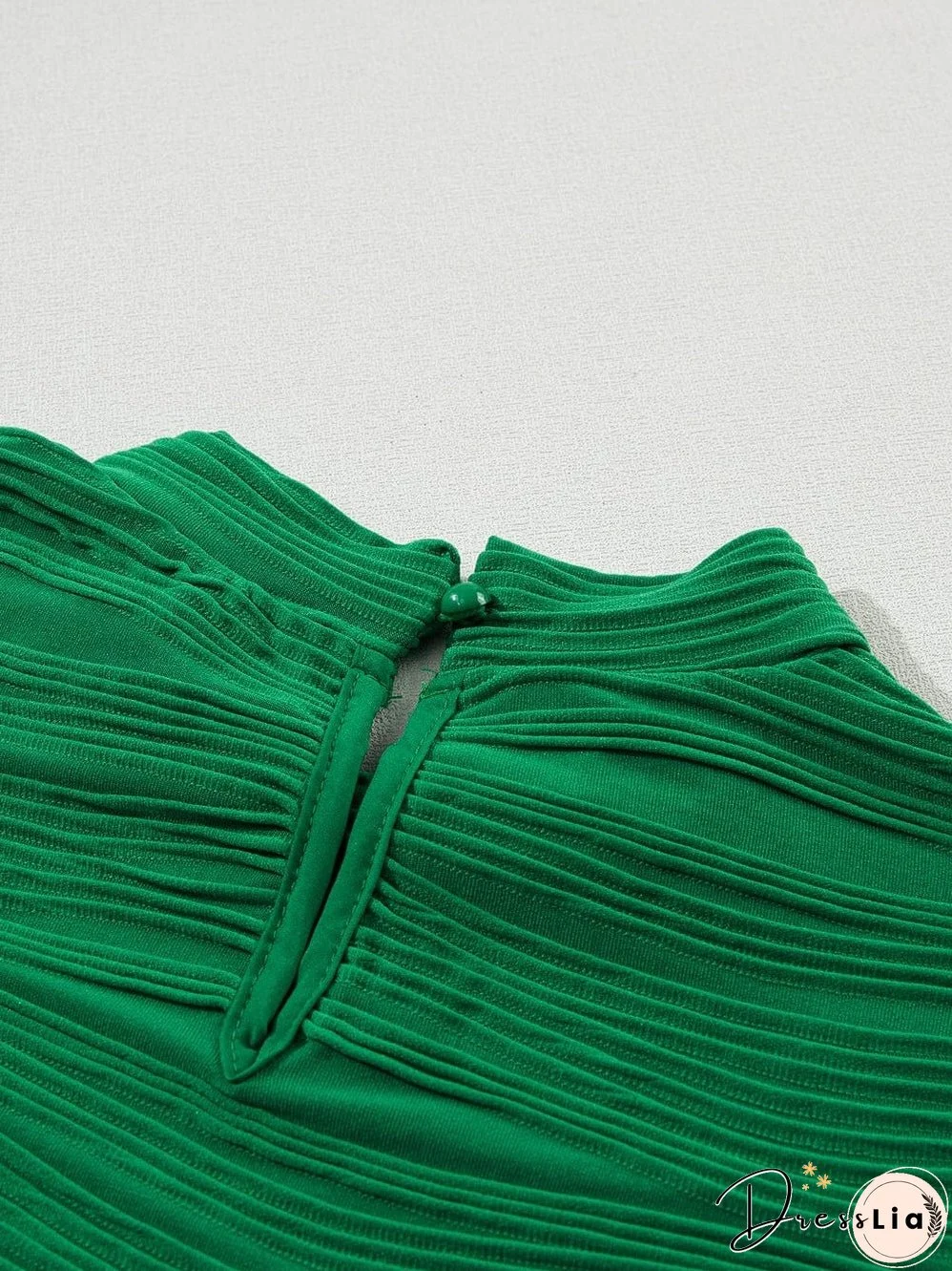 Elegant Wave Pattern Blouse