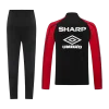 Manchester United Jacket Tracksuit 2025/26 Red&Black