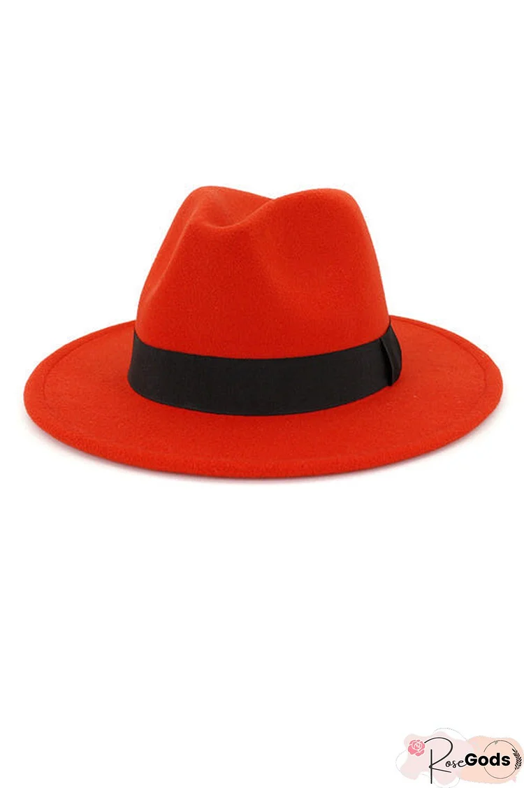 Woolen Fedora Hat