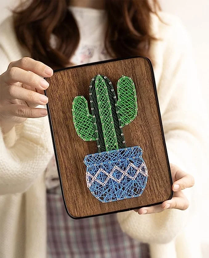 String Art - Cactus Plant