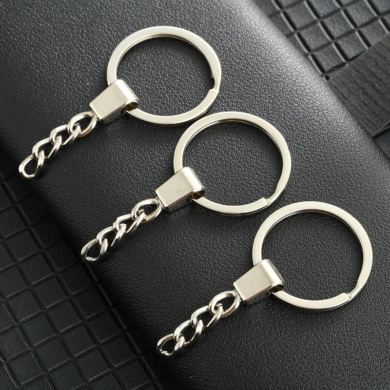 Bold 30MM Flat Ring Box Carabiner Fashionable Metal Pendant Keychain Cartoon Iron Style for Jewelry or Personal Use