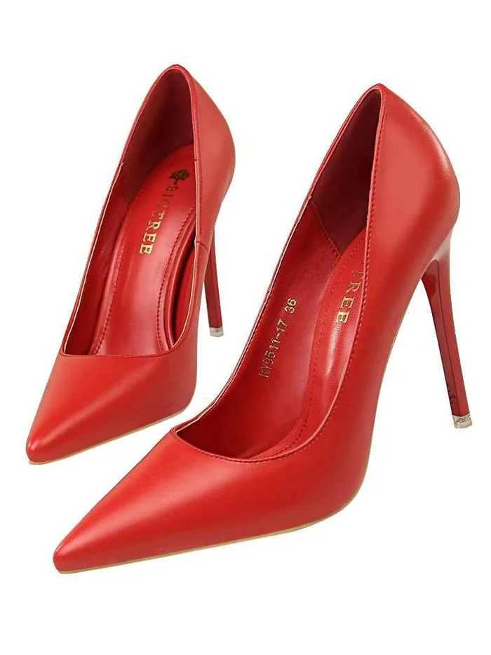 Fashion Sexy High-heeled Pointed Toe Pump Shoes
