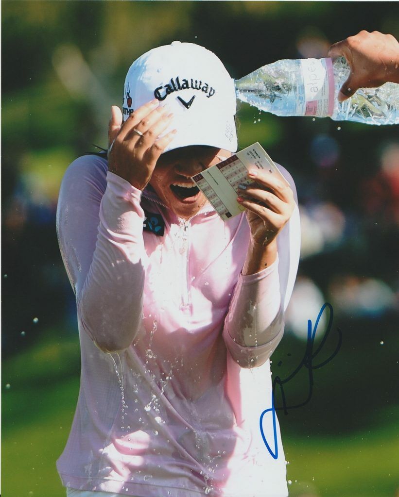 Lydia Ko Autographed Signed 8x10 Photo Poster painting LPGA COA CFS  Shipping