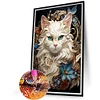 (40*60cm)Cat - Full Round Drill Diamond Painting