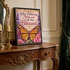 Orange Butterfly Blessing Diamond Painting Kits for Adults Beginners 30x40cm