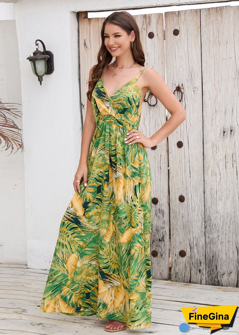Boho Strap Maxi Dress Reese