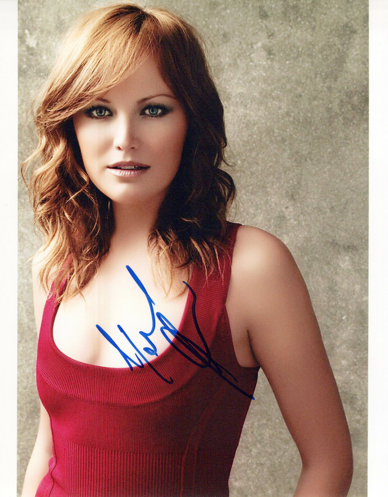 Malin Akerman glamour shot autographed Photo Poster painting signed 8x10 #3