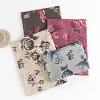 Blooming Rose Autumn Winter Shawl Scarf