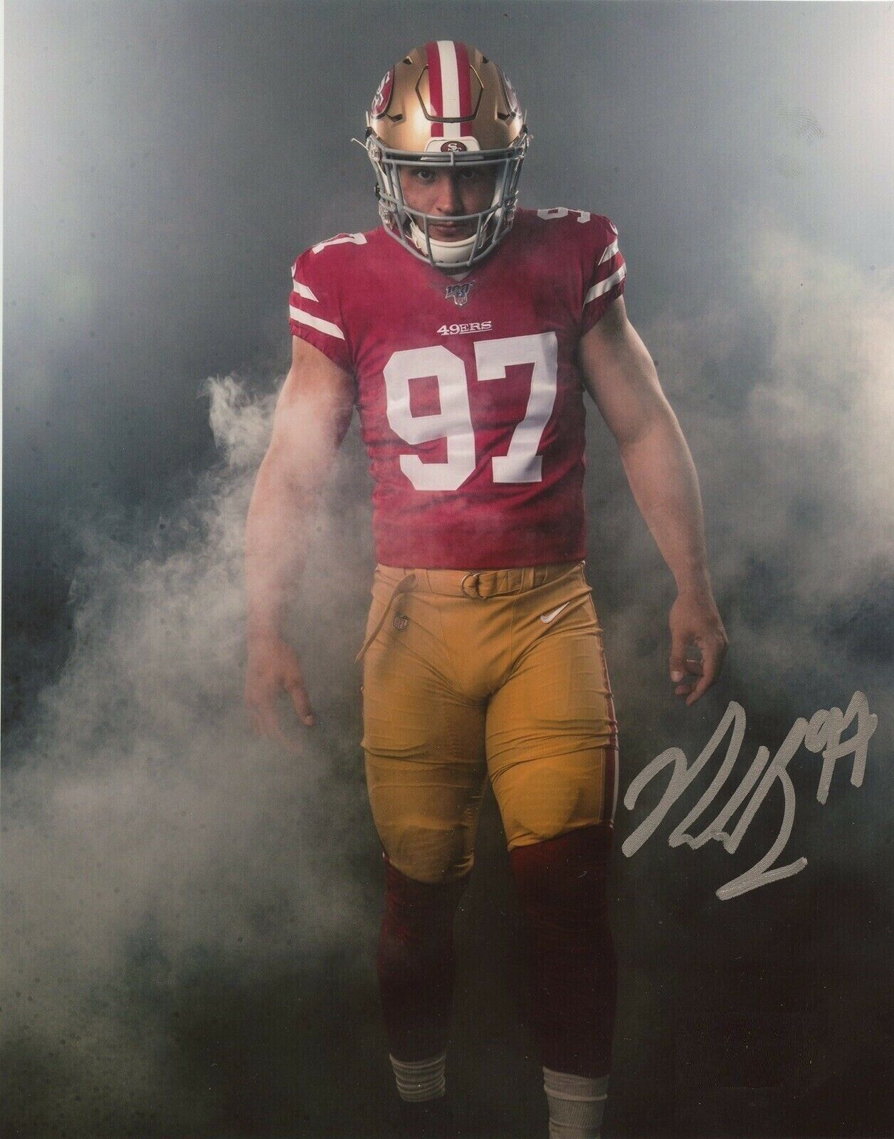 Nick Bosa Autographed Signed 8x10 Photo Poster painting ( 49ers ) REPRINT ,