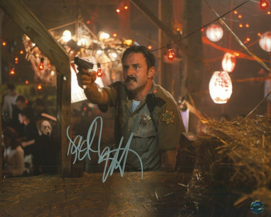 David Arquette - Scream Autographed Original 8x10 Photo Poster painting LOA TTM